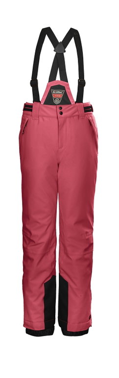 Killtec Winter-Skihose KSW 77 (wasserdicht, atmungsaktiv, PFC-frei, Schneefang, Kantenschutz) korallpink Kinder Mädchen